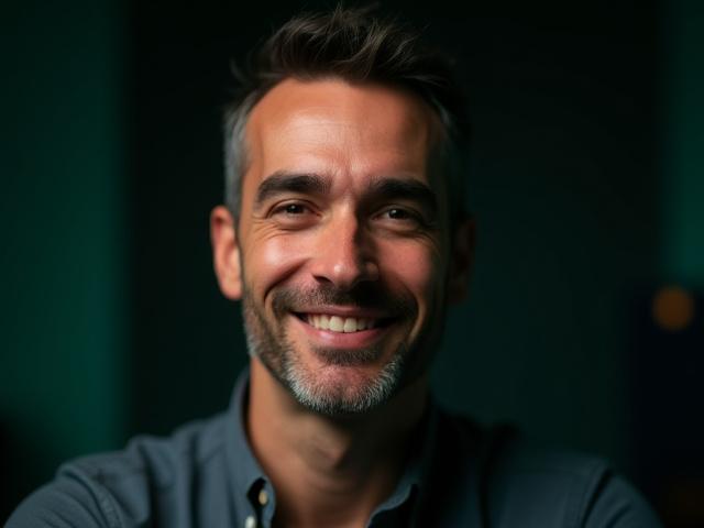 Retrato de Juan Pérez, instructor principal de ingeniería de sonido